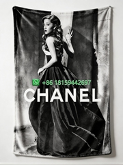 Chanel Throw Blankets